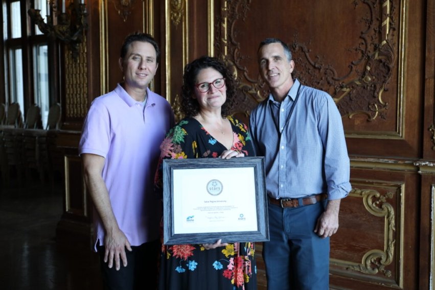 Photo for blog post "Salve Regina achieves bronze rating for sustainability efforts across campus"