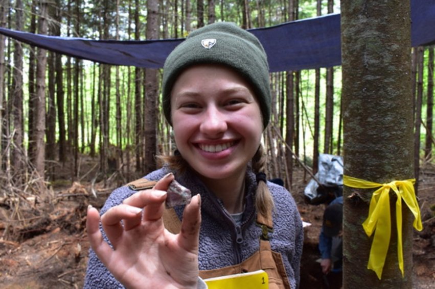 Photo for blog post "Salve Regina students discover Ice Age artifacts in northern Maine"