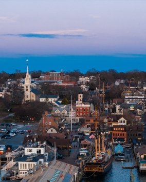 Newport, Rhode Island skyline