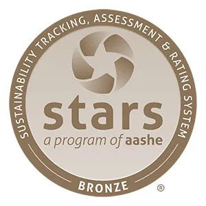 AASHE bronze award