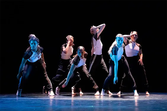 Choreography by dance major Trinity Leite