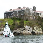 Sailing in Newport Harbor